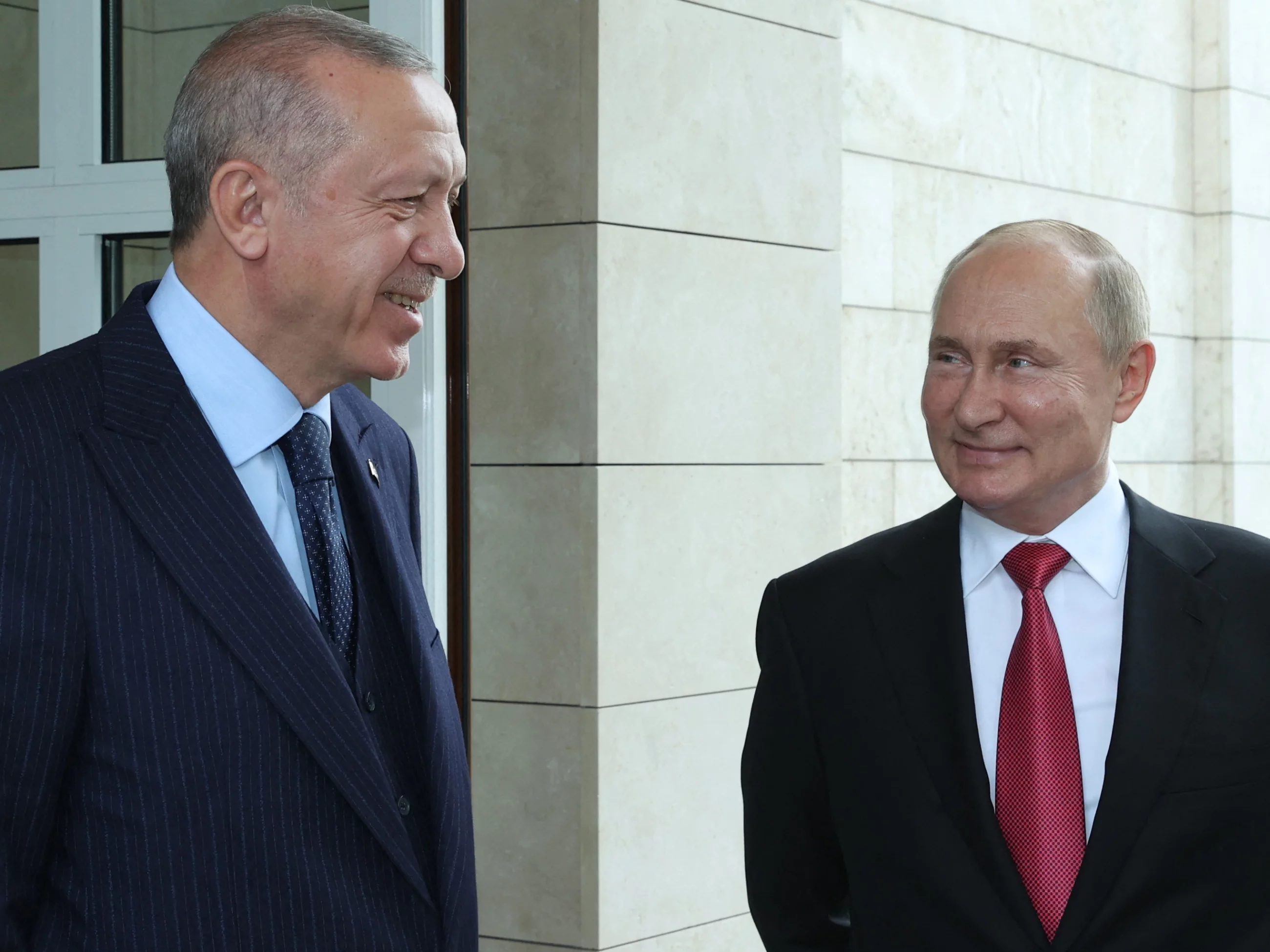 Recep Tayyip Erdogan i Władimir Putin