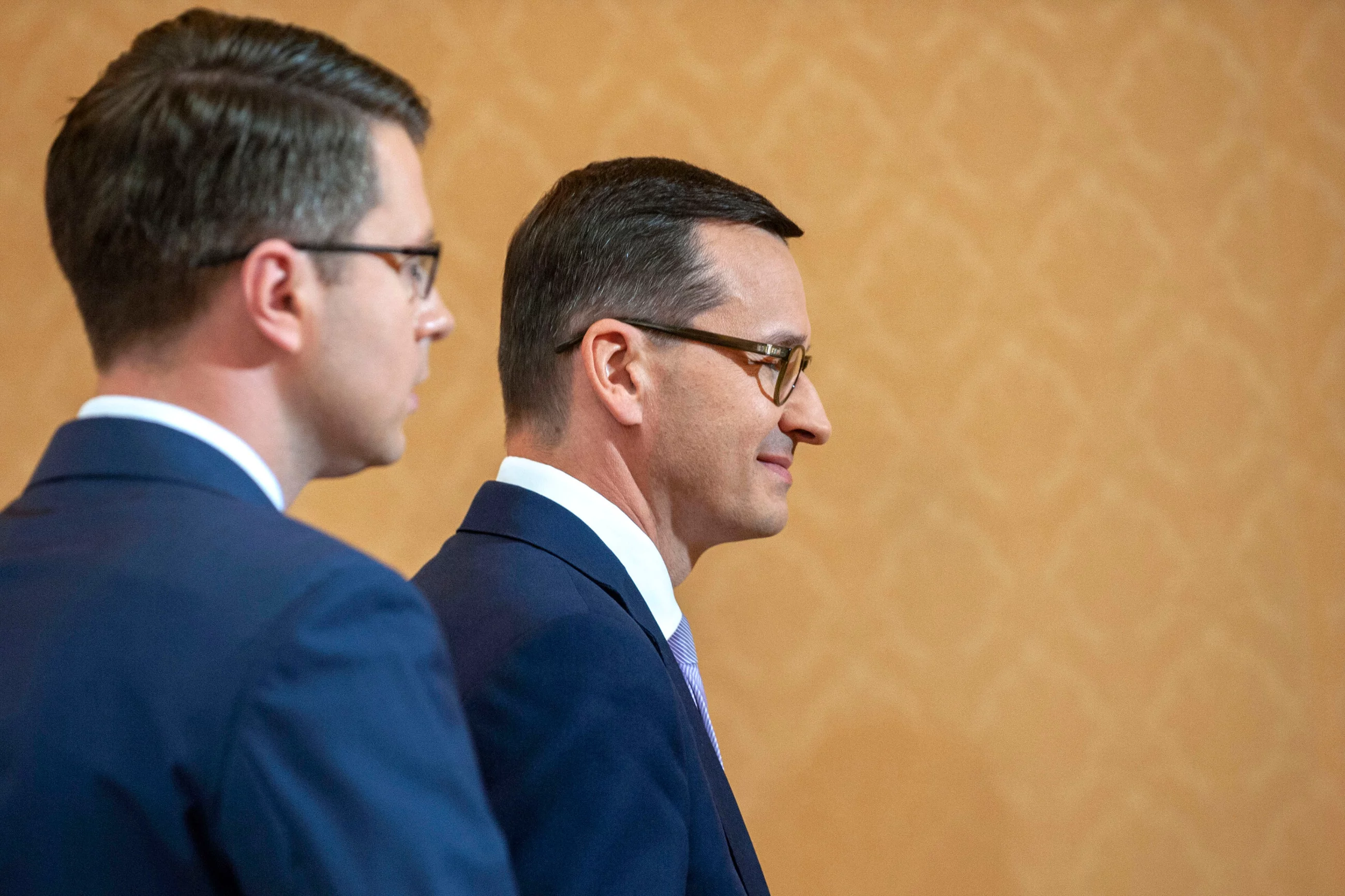 Piotr Müller i Mateusz Morawiecki