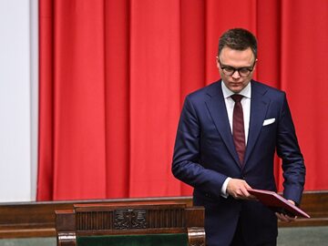 Szymon Hołownia jako marszałek Sejmu