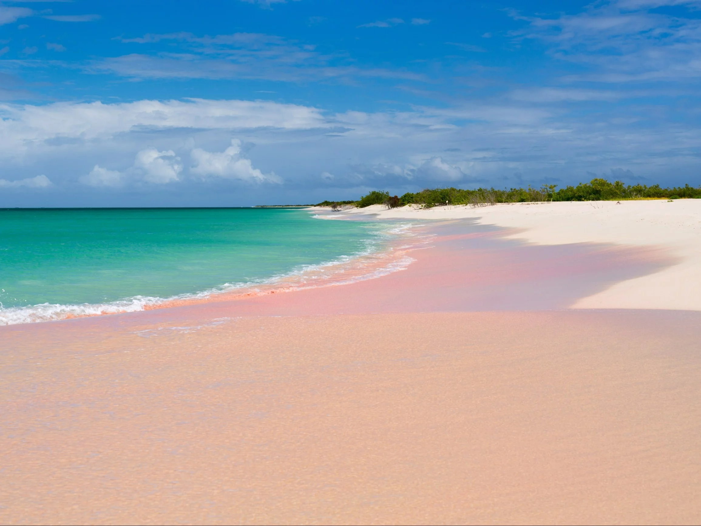 Plaża Pink Sand Beach