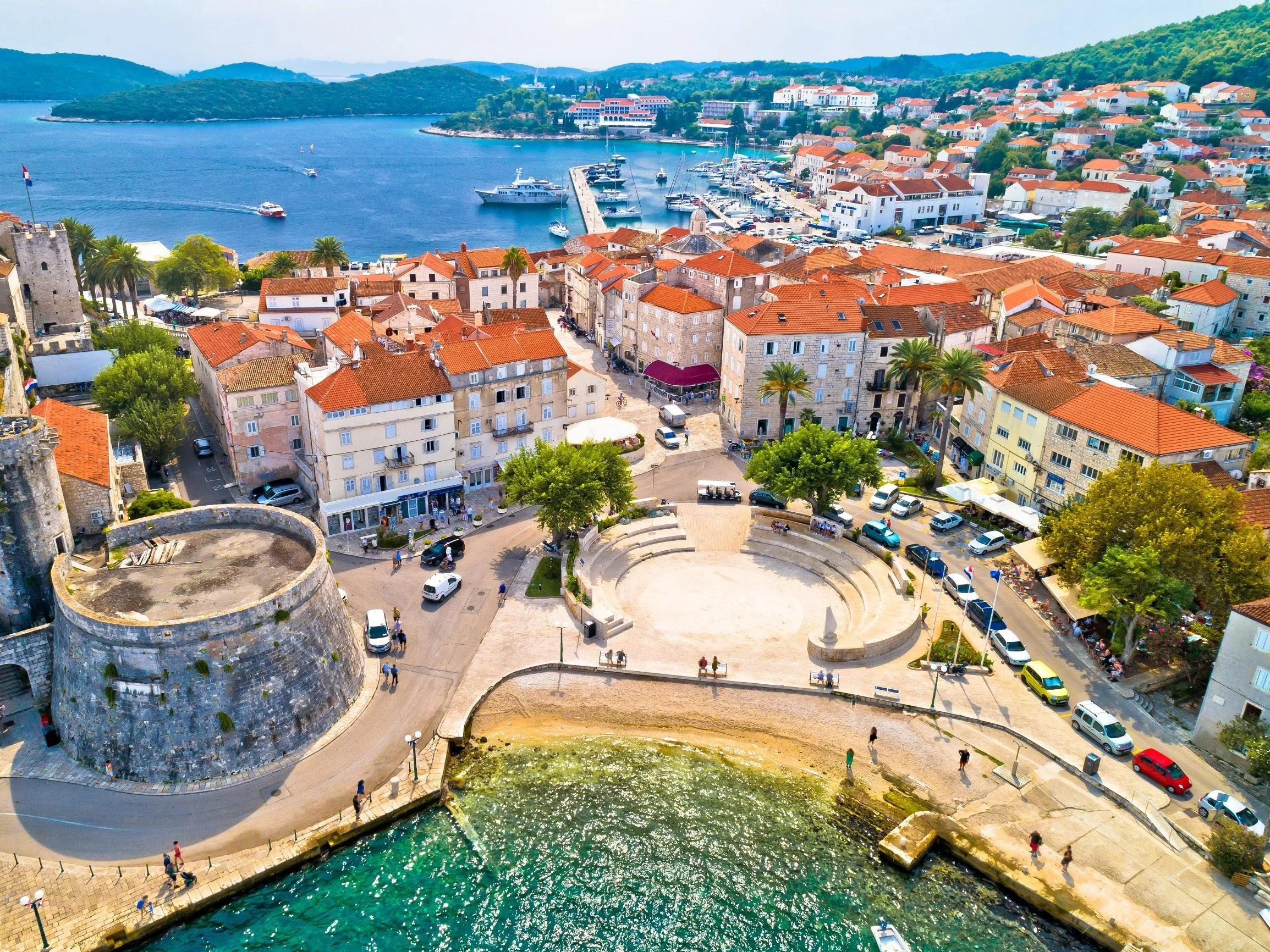 Korčula, wyspa w Chorwacji