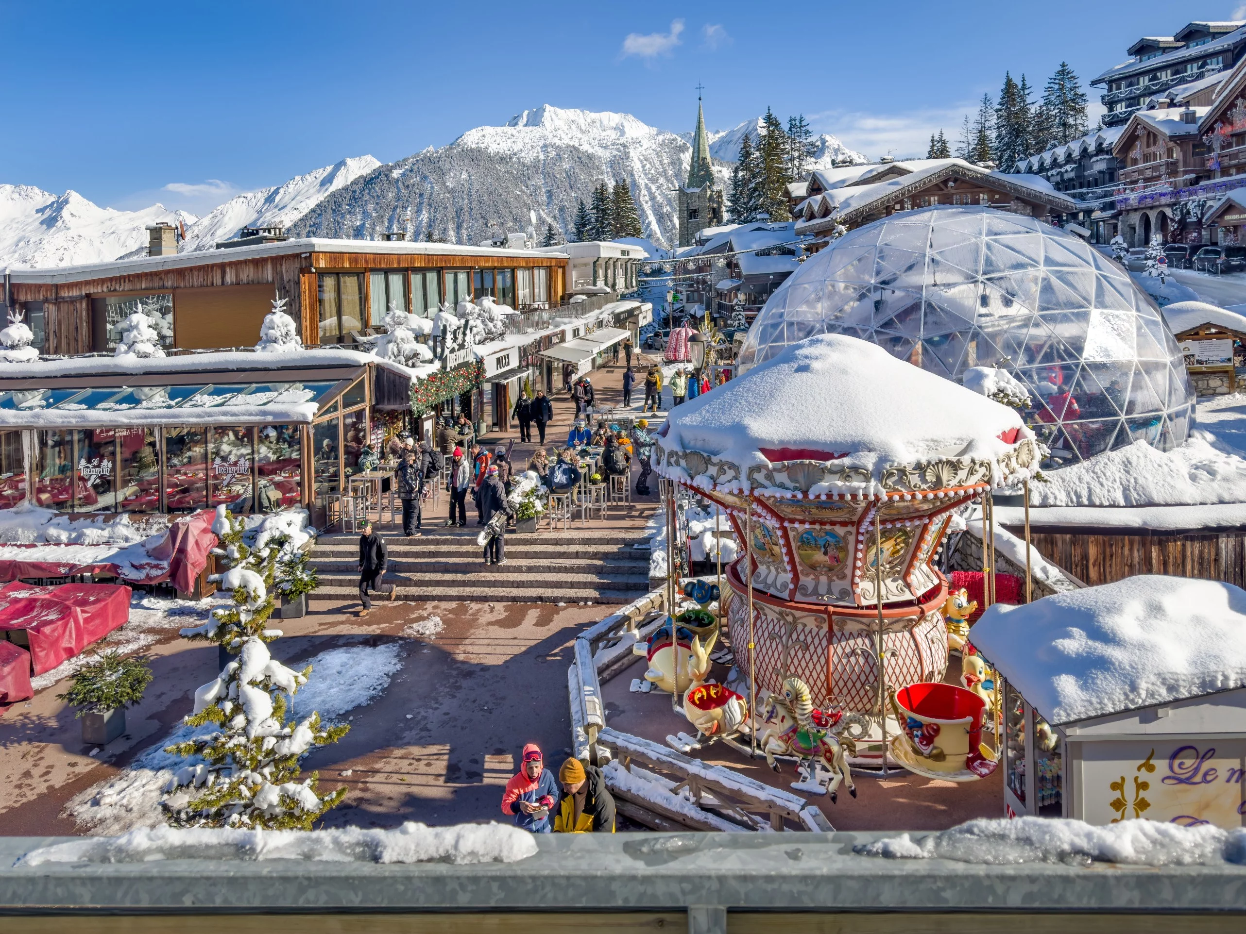 Ośrodek narciarski Courchevel we Francji