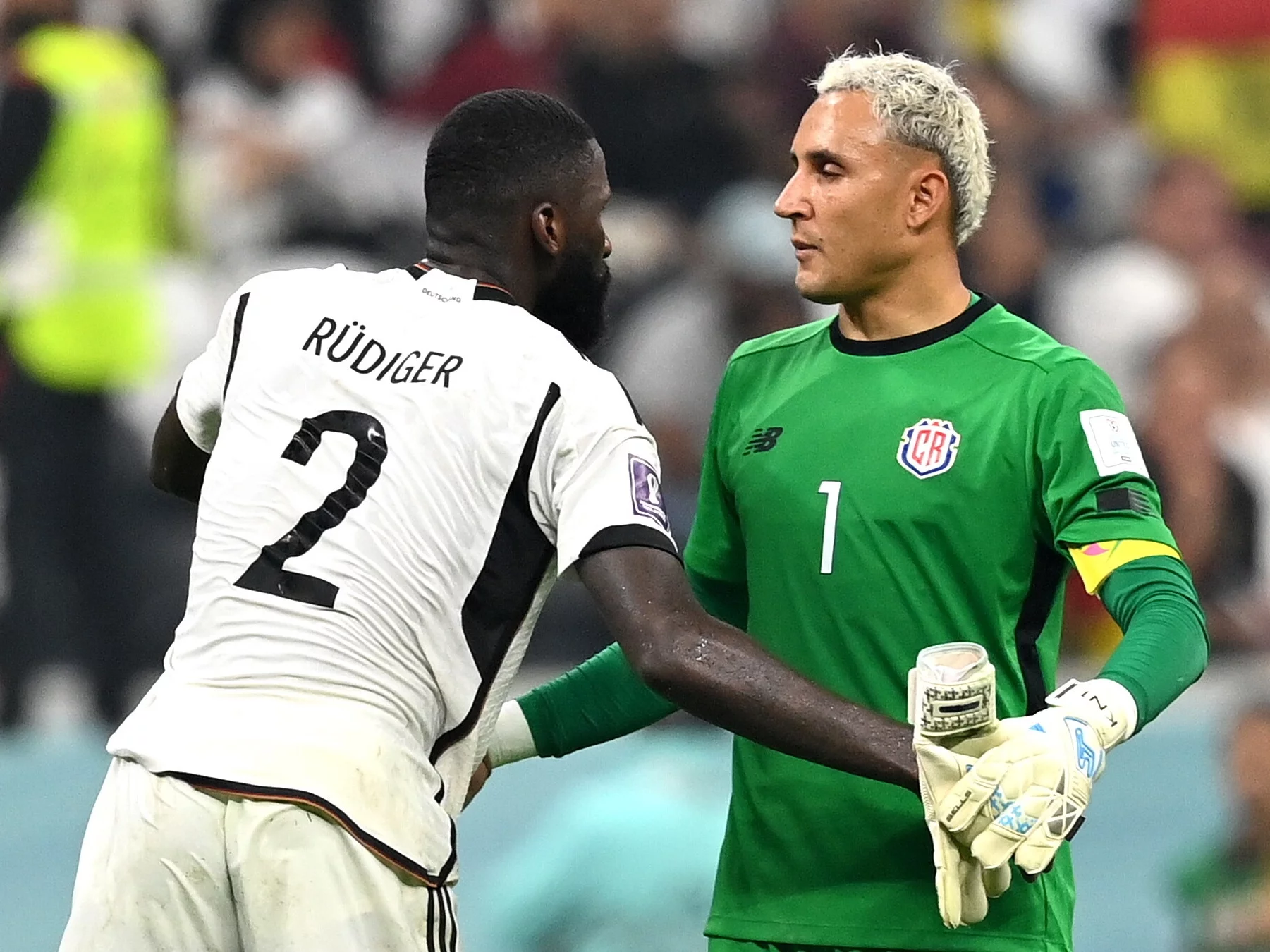 Antonio Ruediger i Keylor Navar