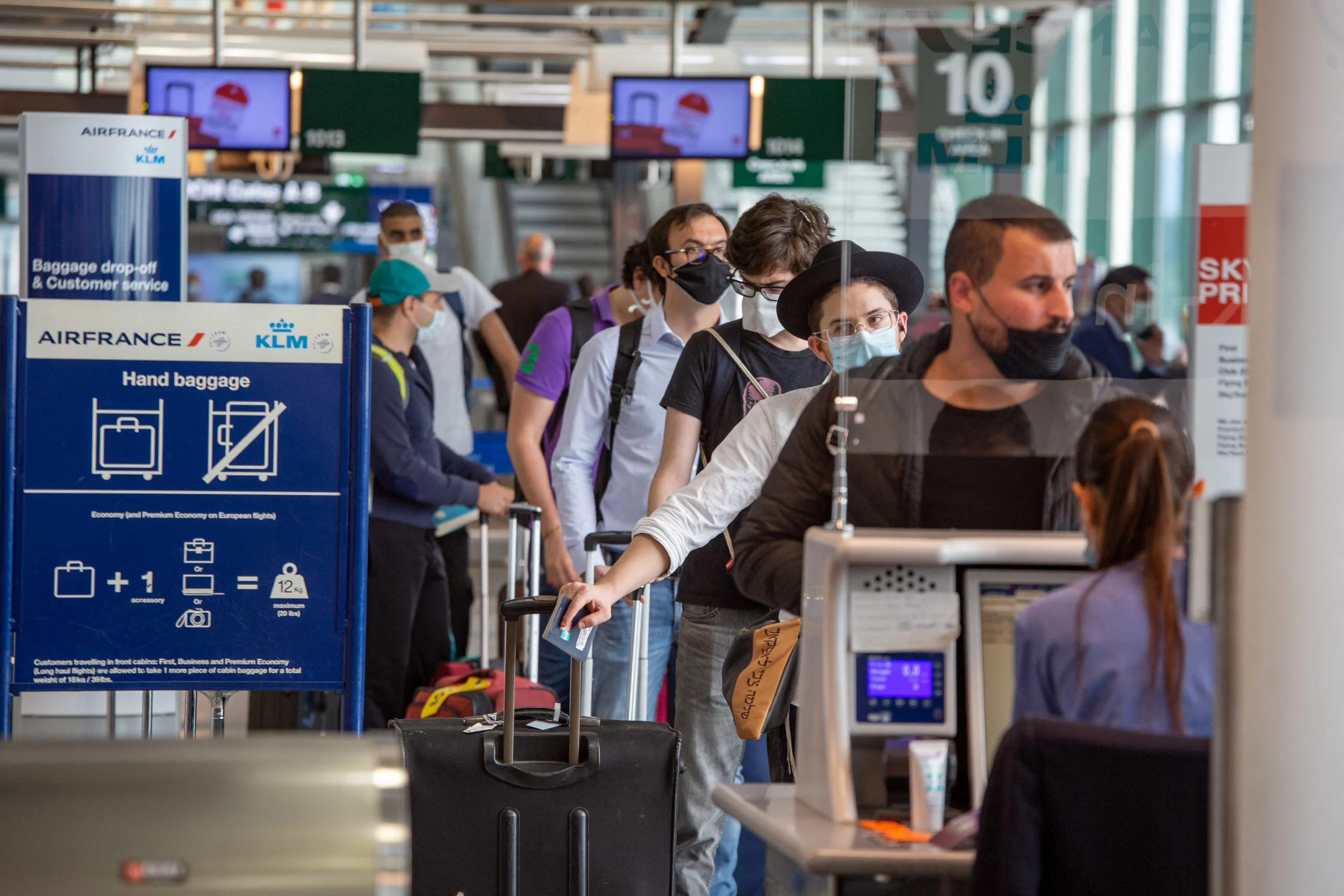 Lotnisko Malpensa w Mediolanie we Włoszech