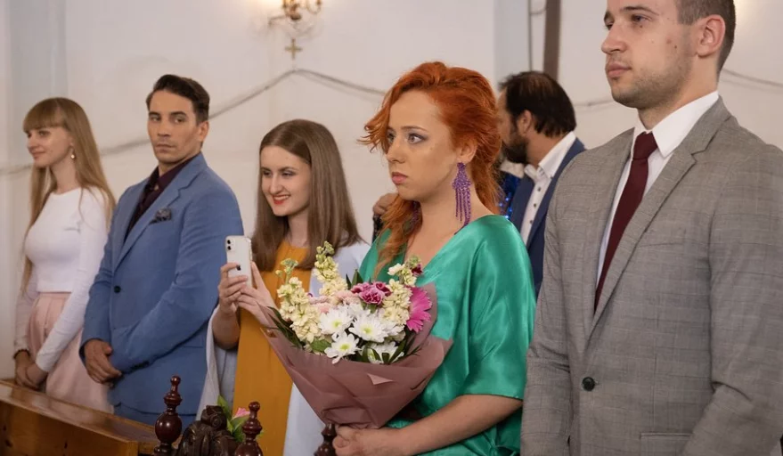 Kadr z serialu „Tajemnice miłości”