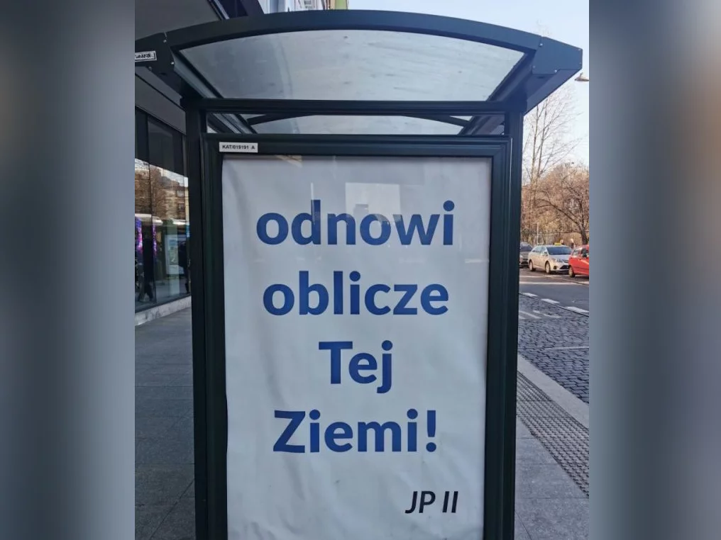 Kampania z cytatem Jana Pawła II