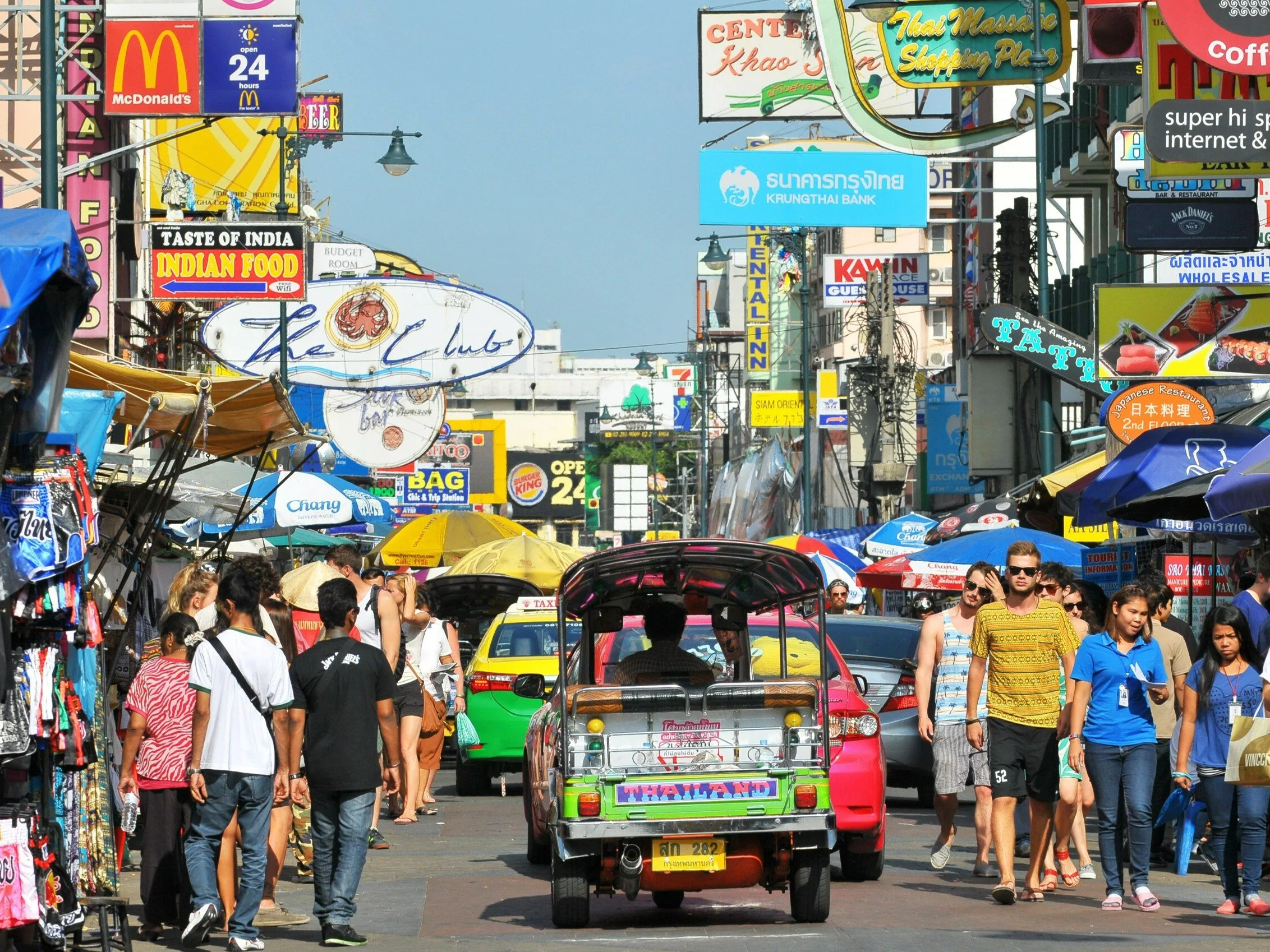 Bangkok w Tajlandii