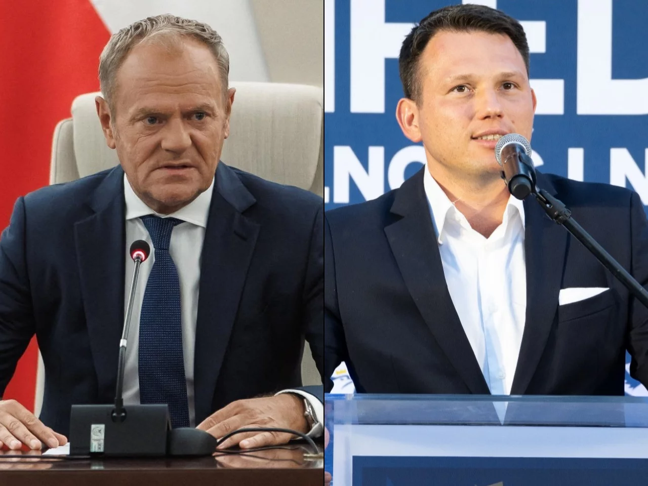 Donald Tusk, Sławomir Mentzen