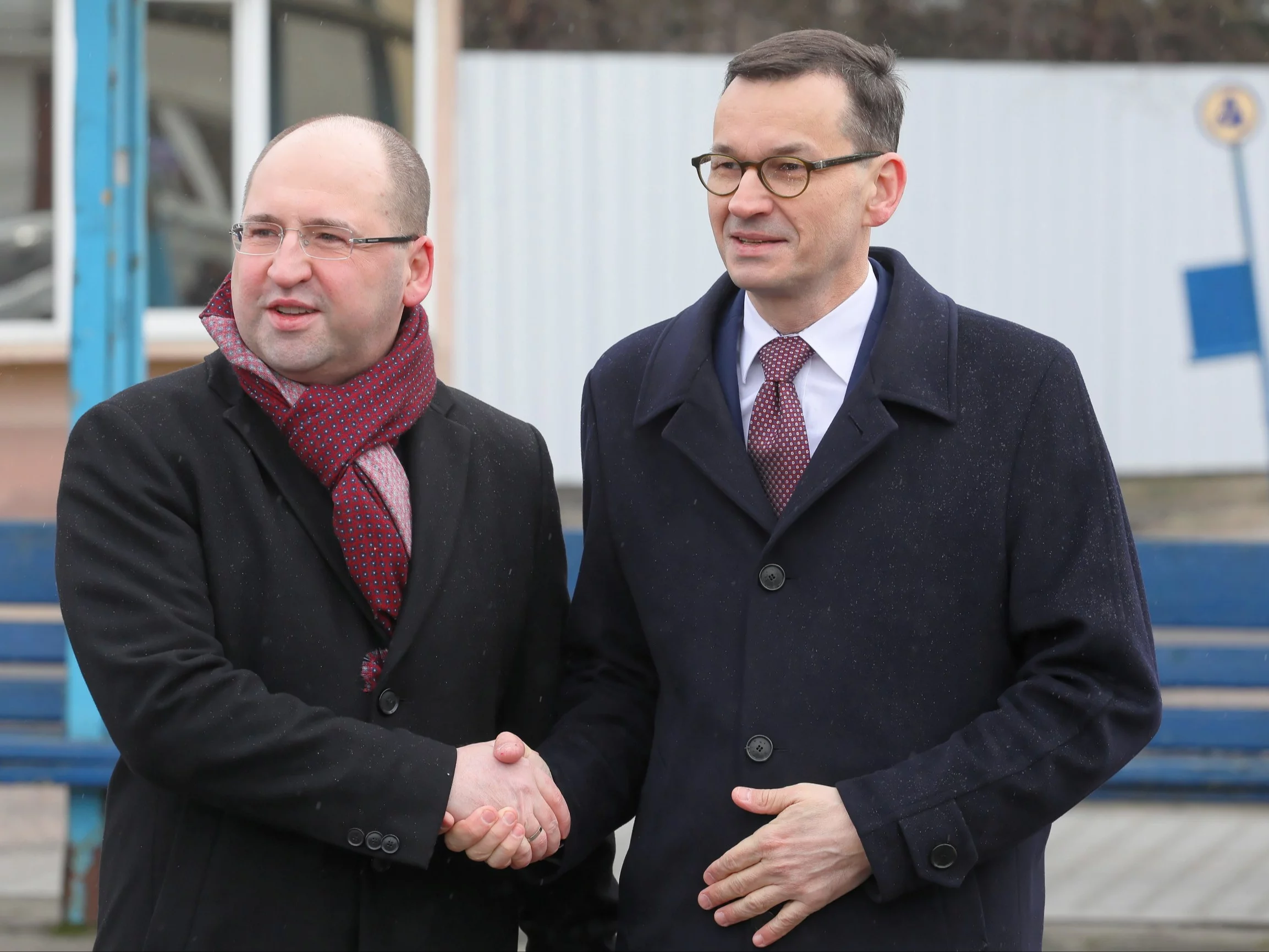 Adam Bielan i Mateusz Morawiecki