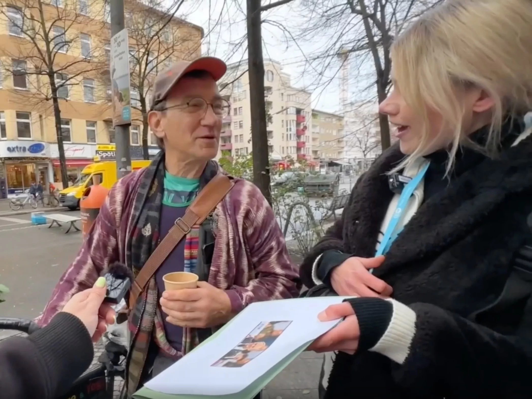 Ankieta uliczna w Niemczech zorganizowana przez Deutsche Welle