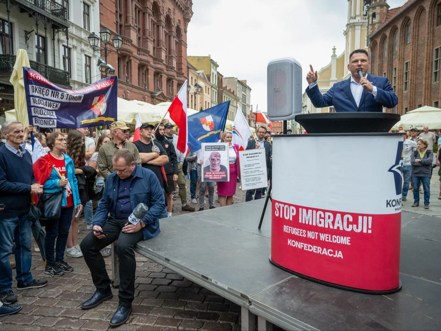 Tak podsumowano protesty Konfederacji. „Naród został na plaży”