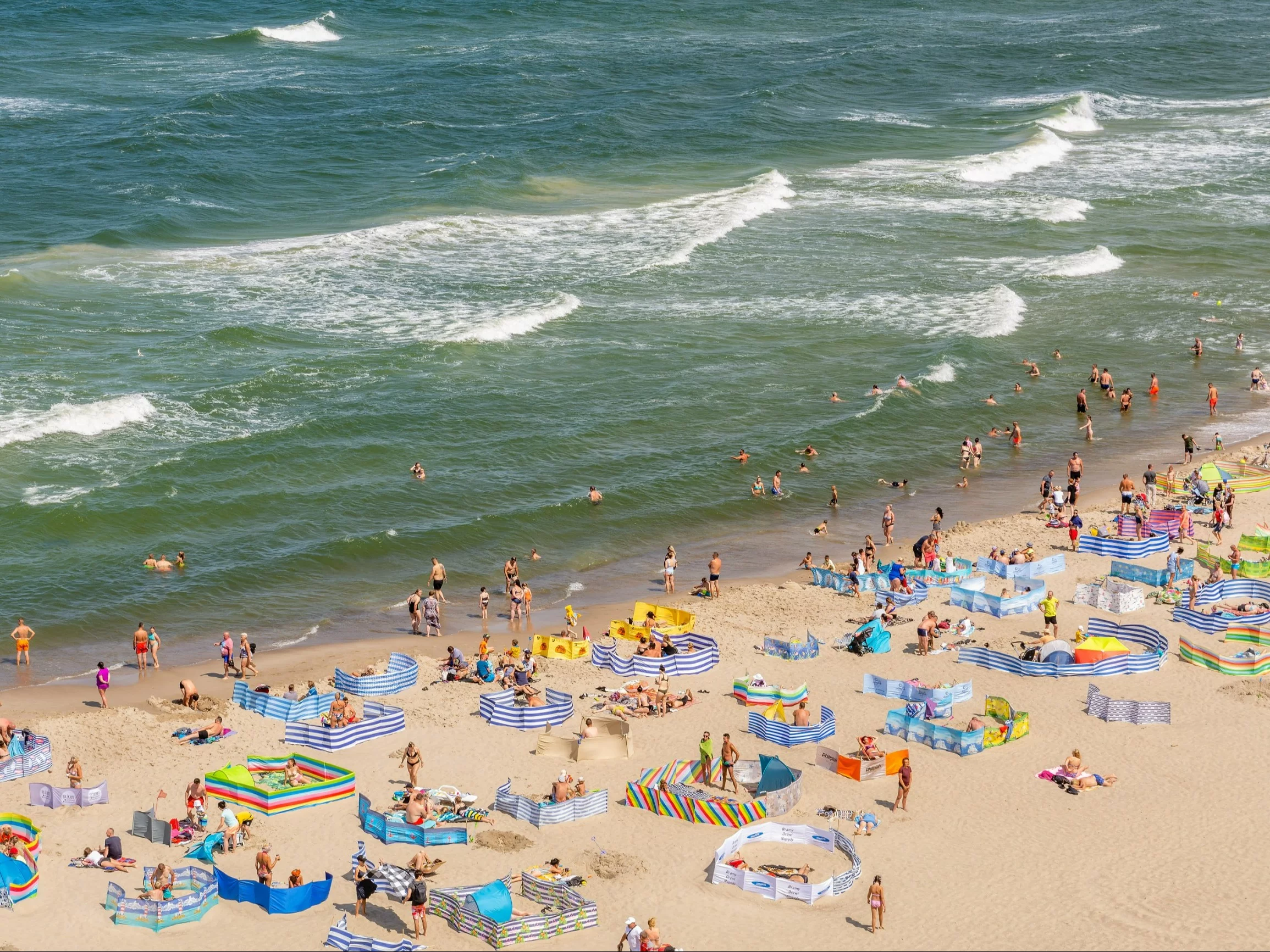 Plaża w Jastrzębiej Górze
