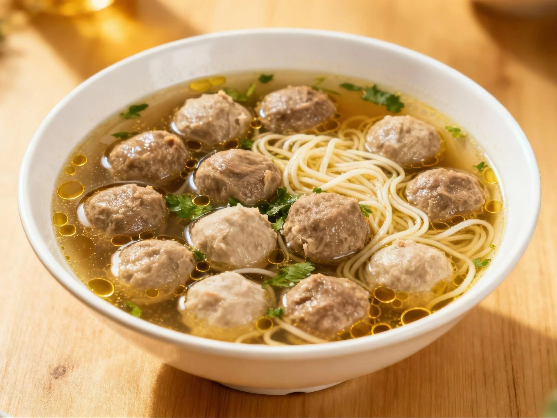 Rosół z pulpecikami