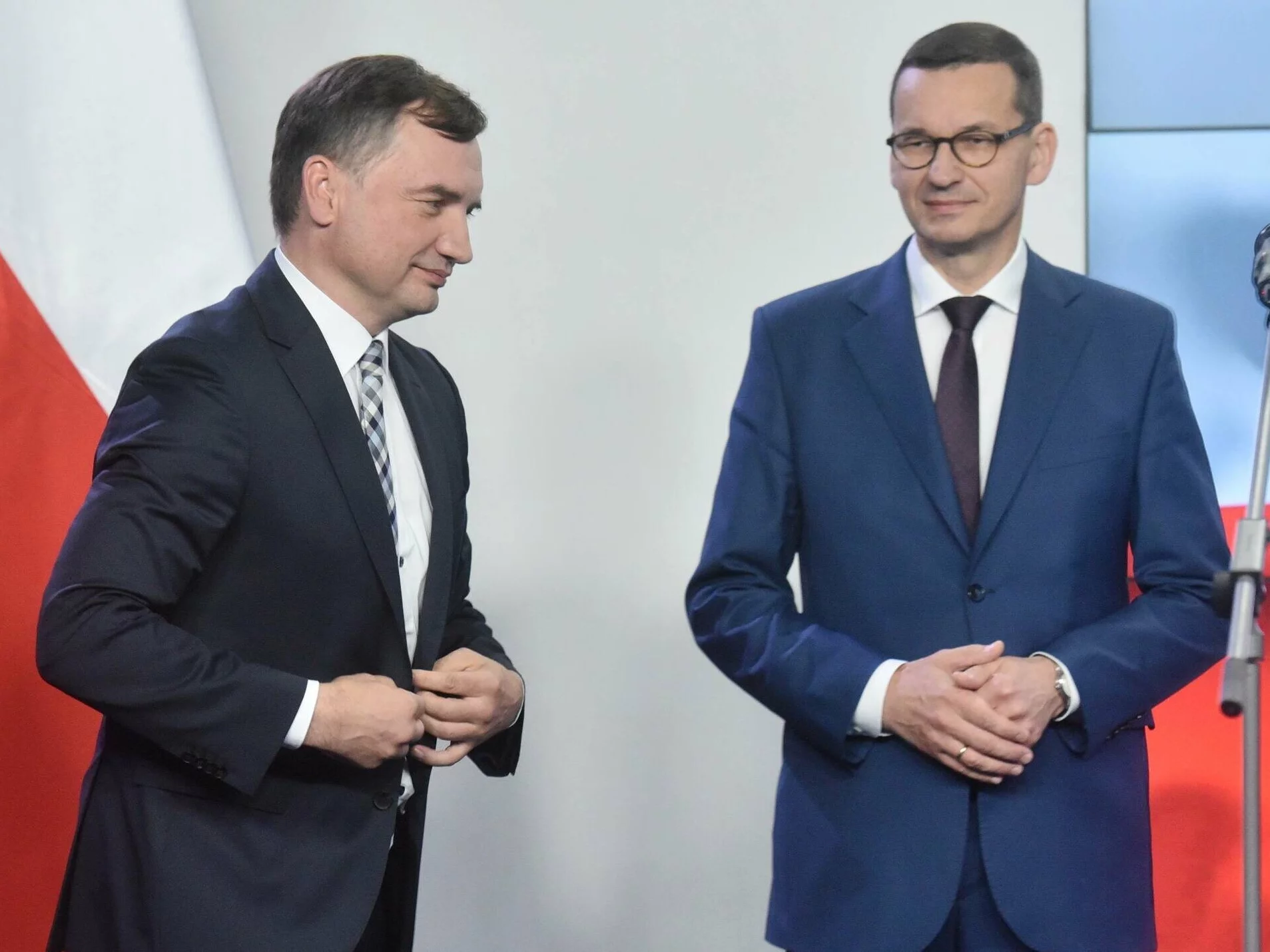 Mateusz Morawiecki i Zbigniew Ziobro