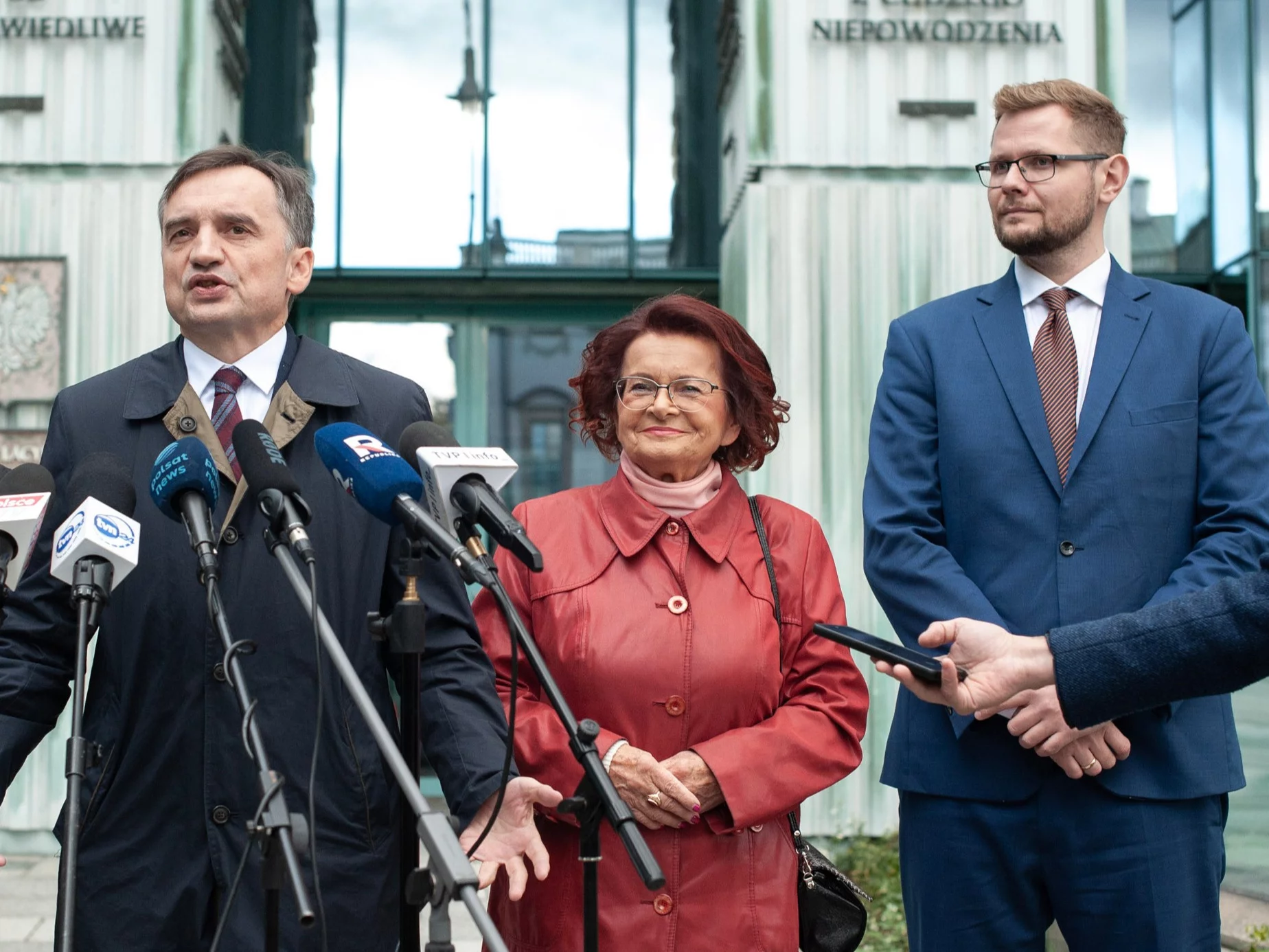 Zbigniew Ziobro, Maria Kurowska, Michał Woś