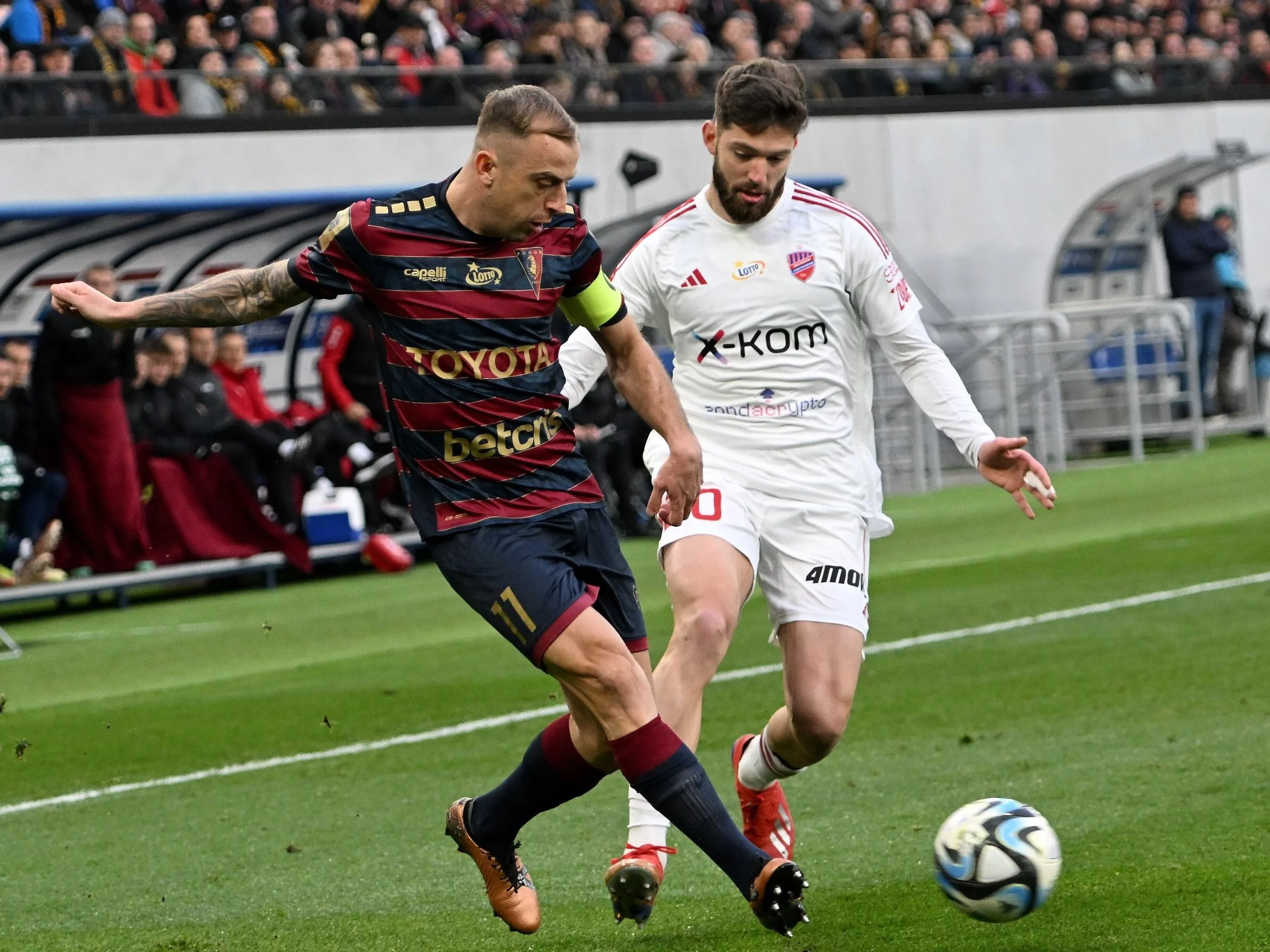 Kamil Grosicki i Jean Carlos Silva