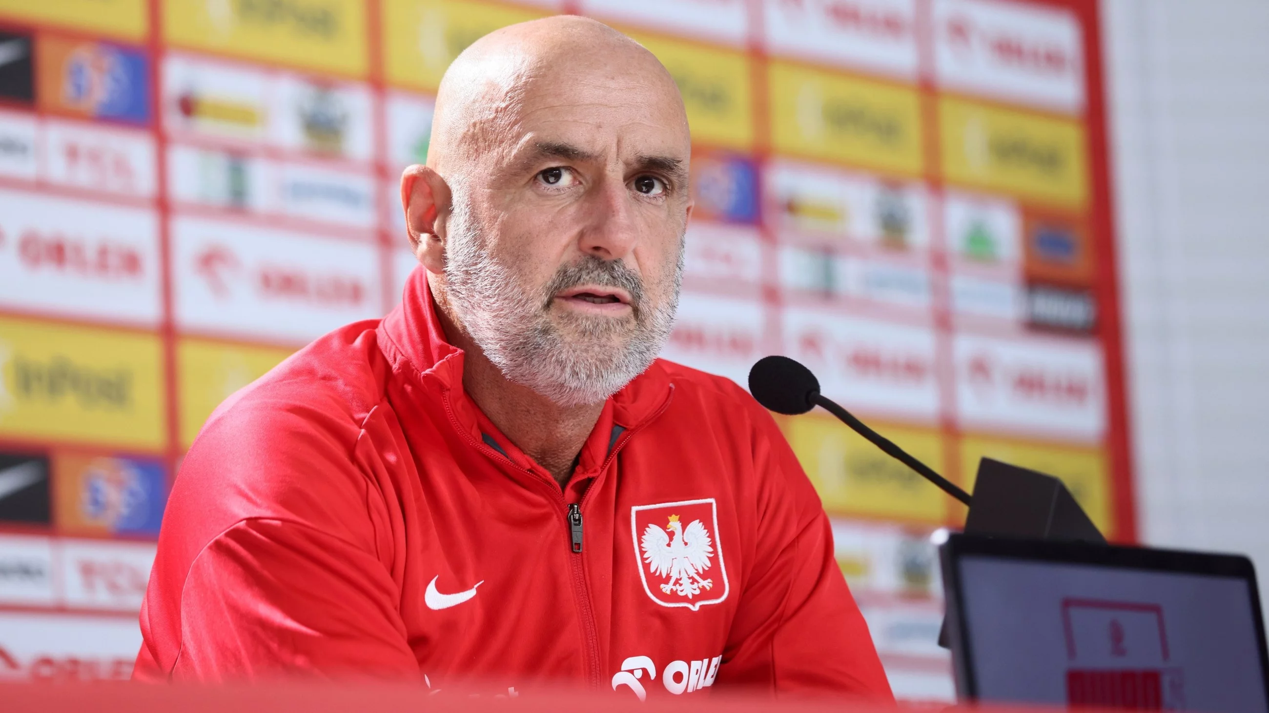 Trener reprezentacji Polski Michał Probierz