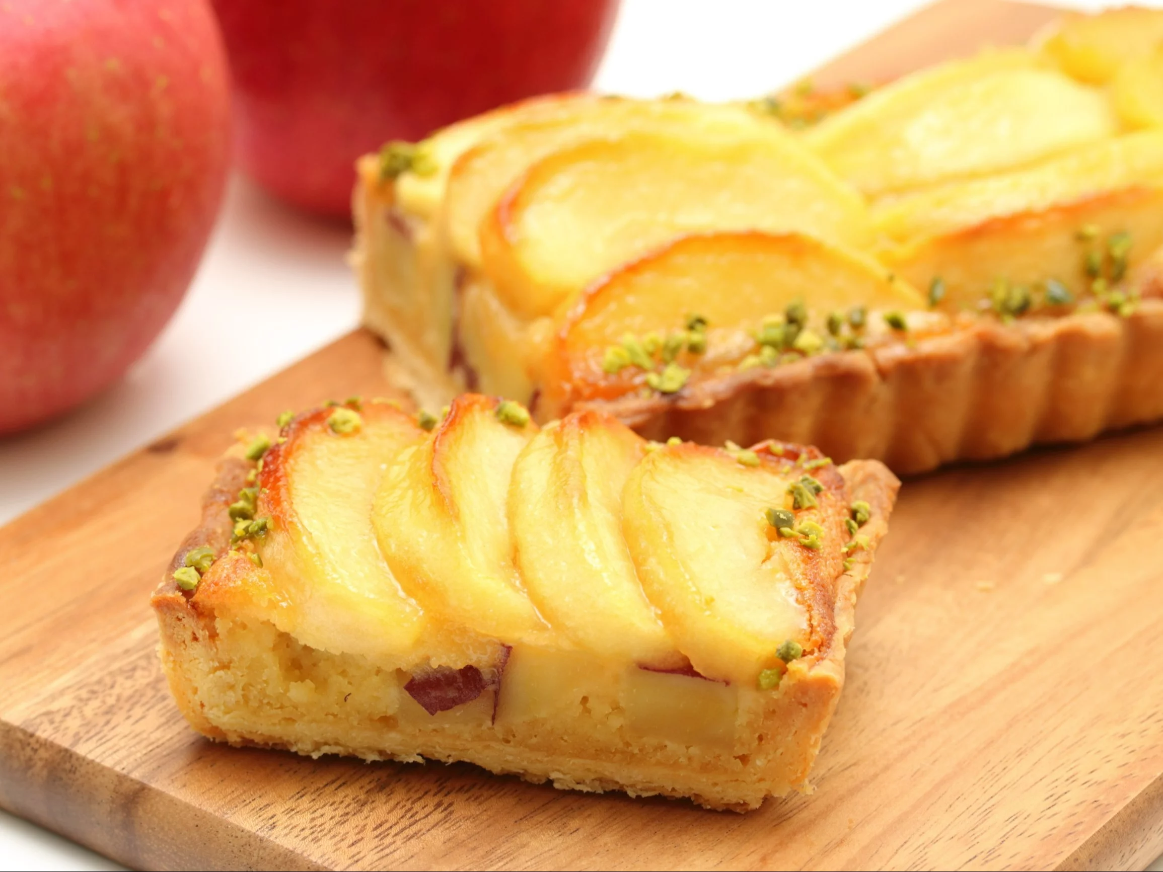 Tarta z batatami i jabłkami