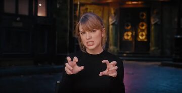 Taylor Swift w klipie promującym film "Koty"