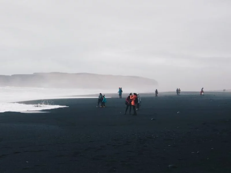 Plaża Reynisfjara na Islandii