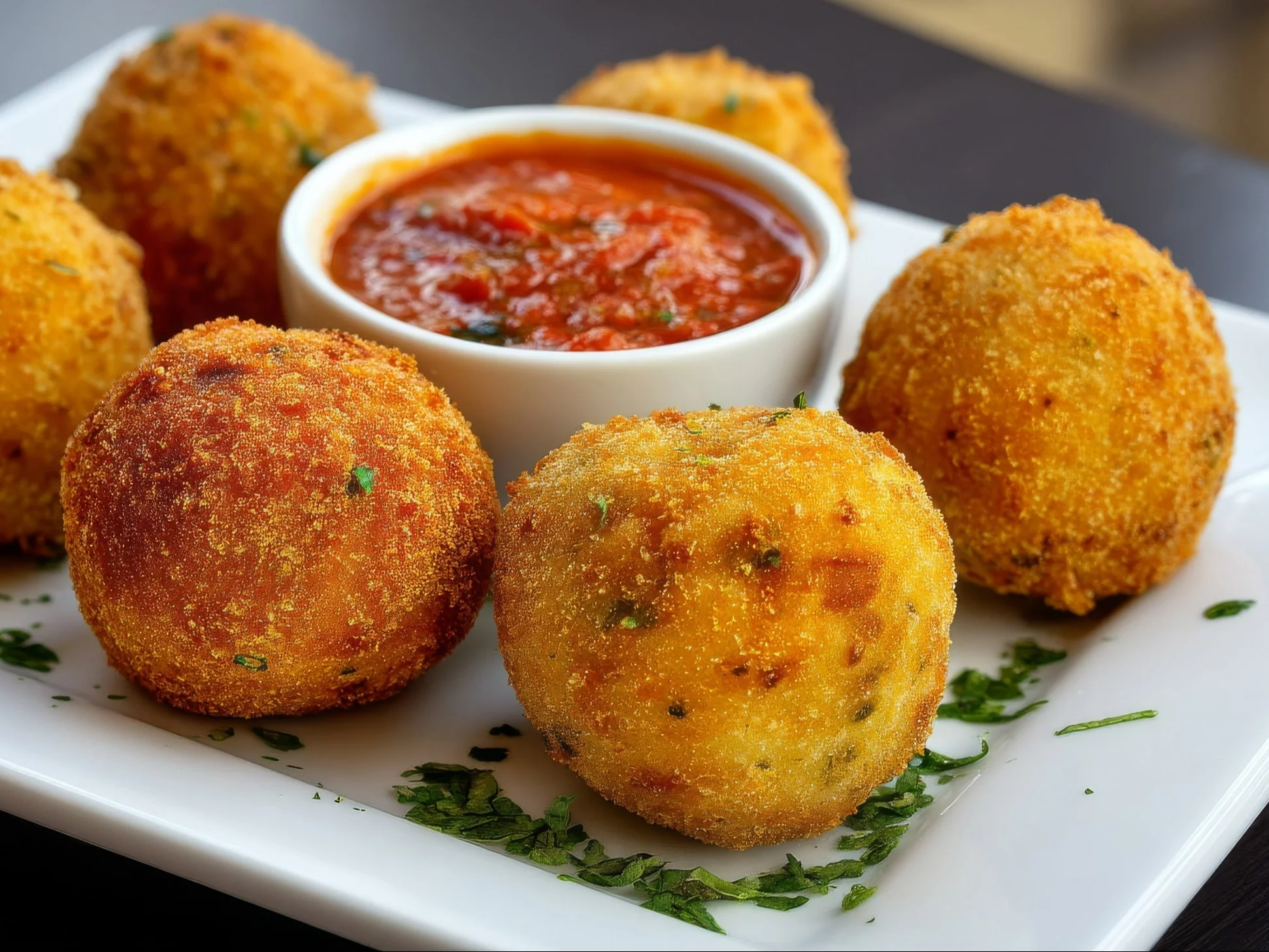Kulki ryżowe arancini