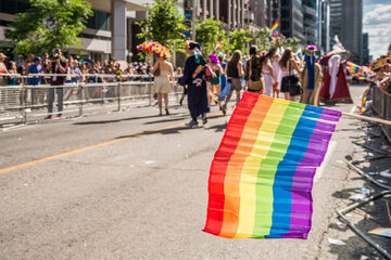 Tęczowa flaga uznana za symbol homoseksualizmu