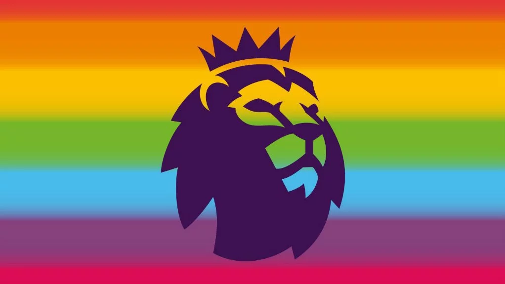 Tęczowe logo Premier League