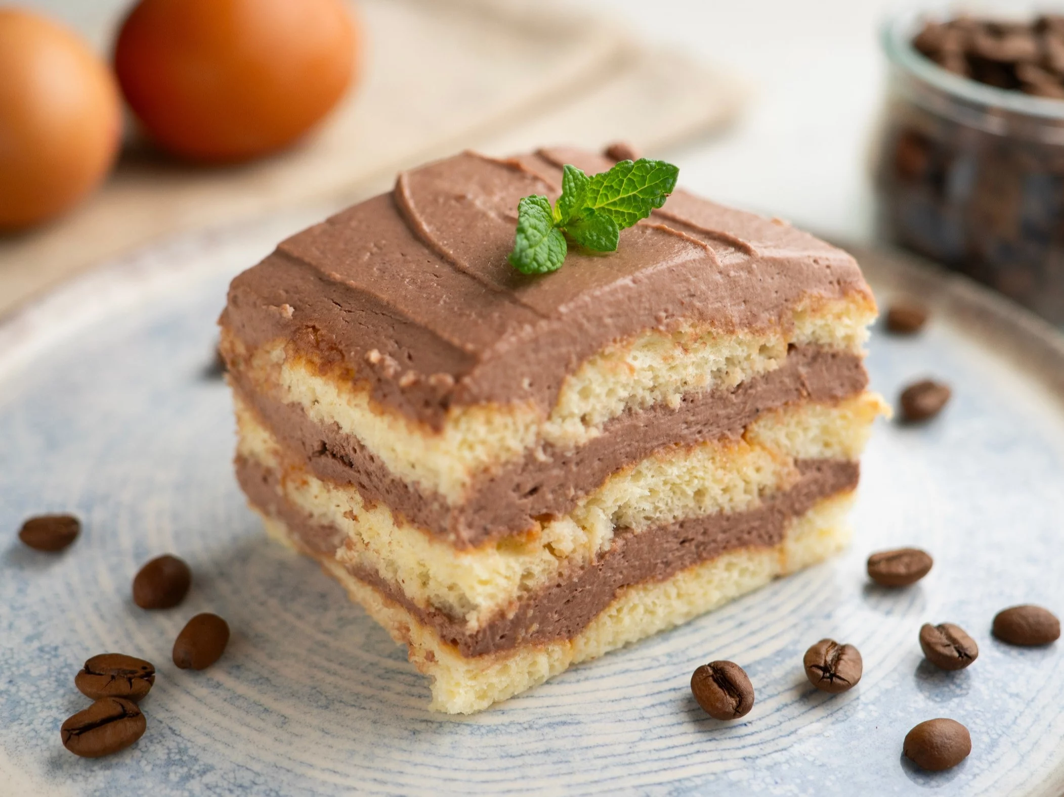 Kawowy przekładaniec