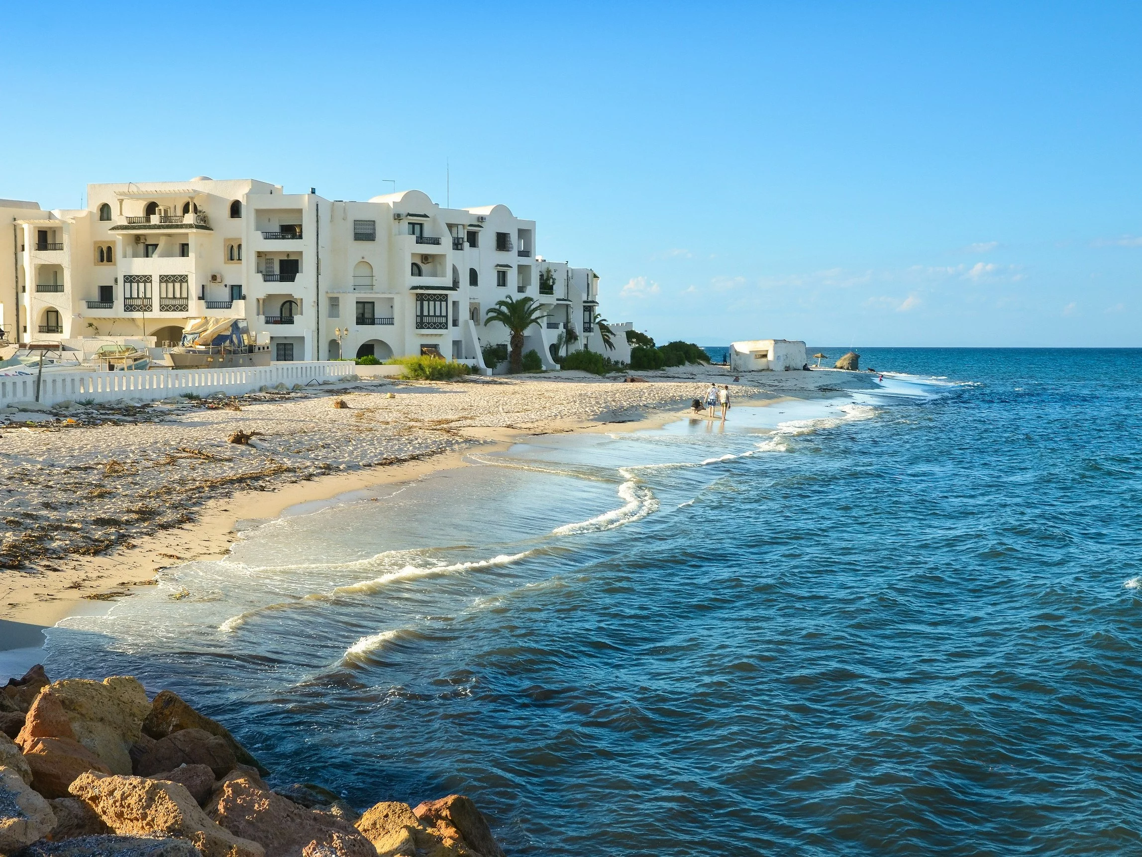 Plaża w Port El Kantaoui, Tunezja