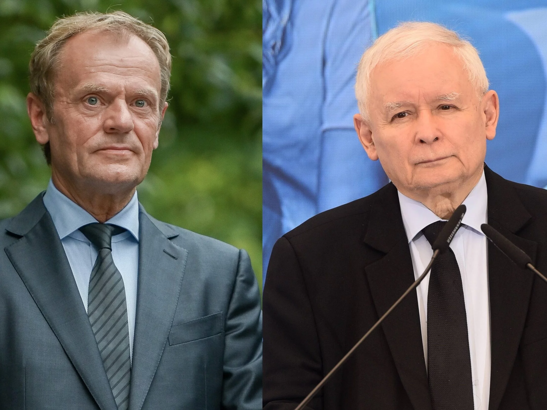 Donald Tusk i Jarosław Kaczyński