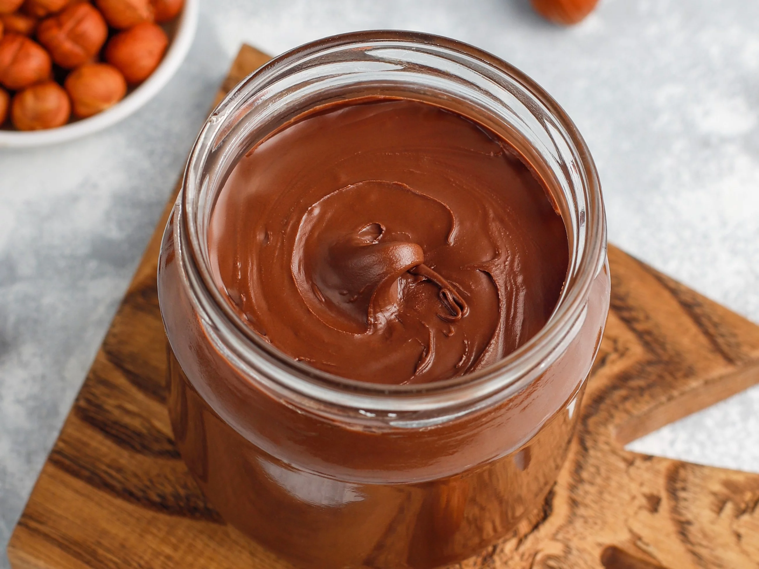 Krem czekoladowy w słoiku