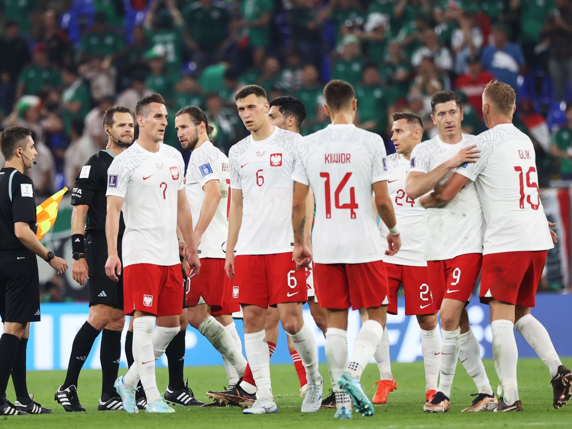 Polacy po meczu z Meksykiem