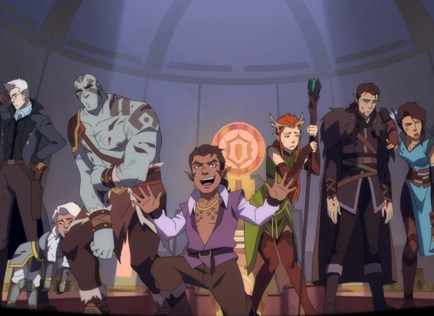 Kadr z serialu „Vox Machina”