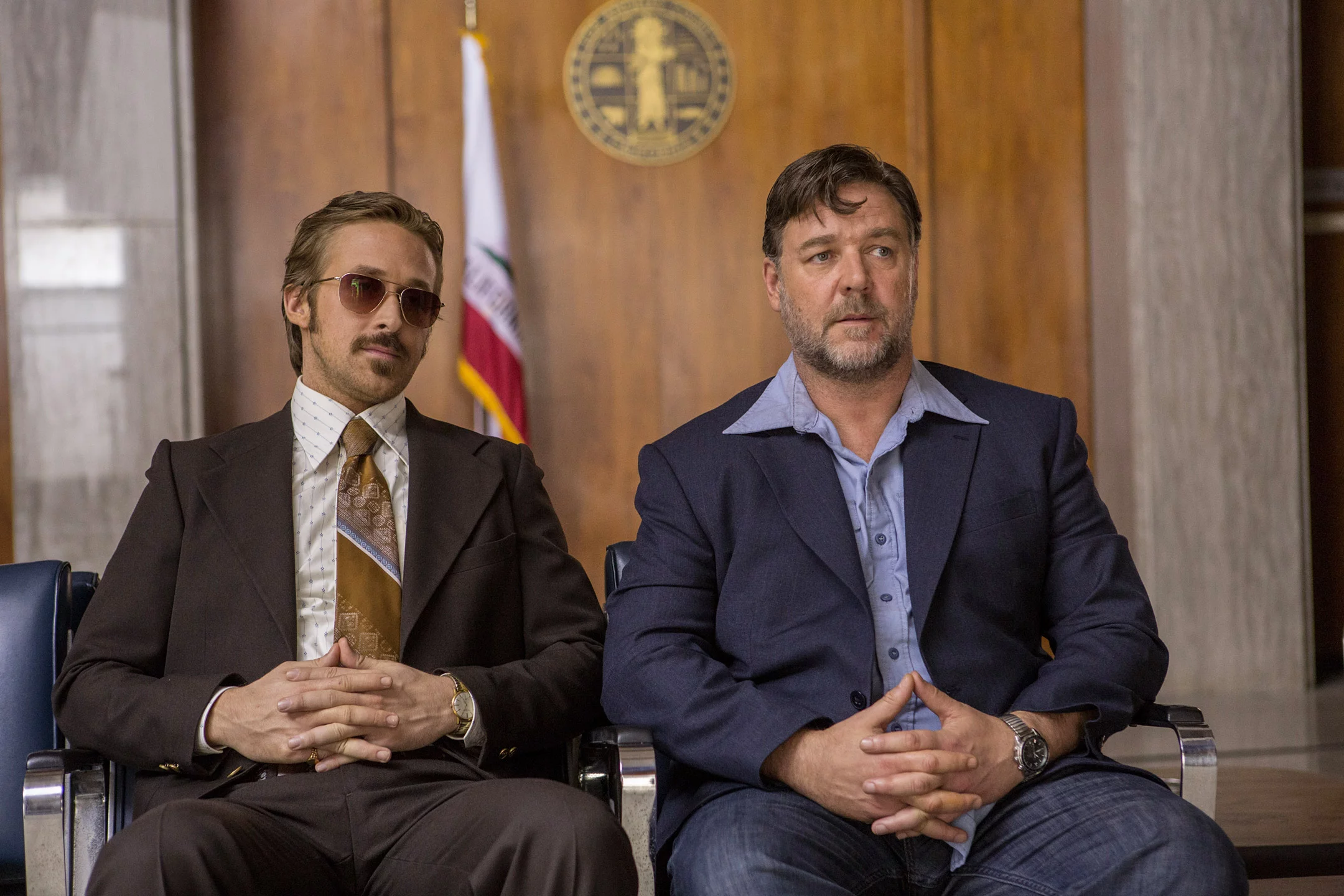 Kadr z filmu "The Nice Guys. Równi Goście" (2016)