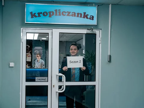 Piotr Polak w roli Michała Holca w serialu „The Office PL”