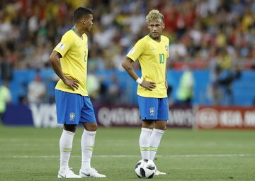Thiago Silva i Neymar