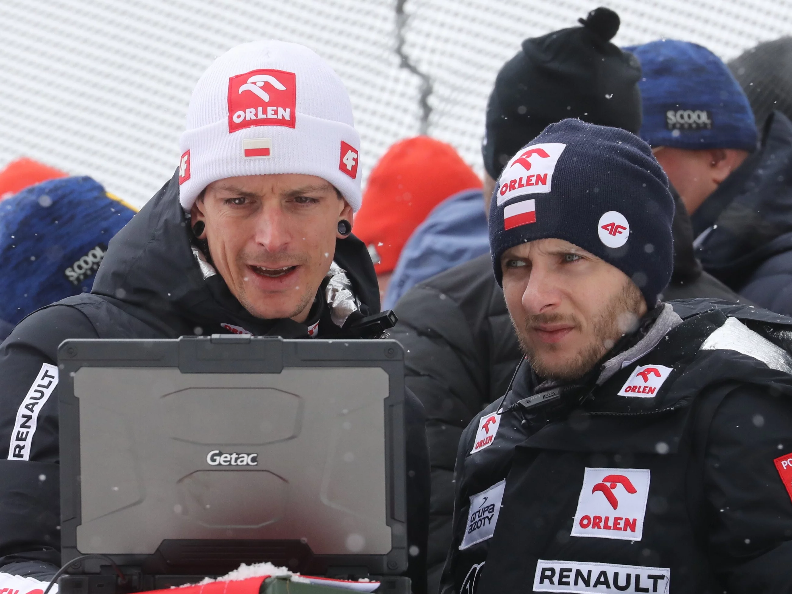 Thomas Thurnbichler (z lewej) i Krzysztof Miętus (z prawej)