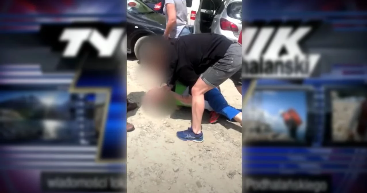 Bójka o miejsce parkingowe