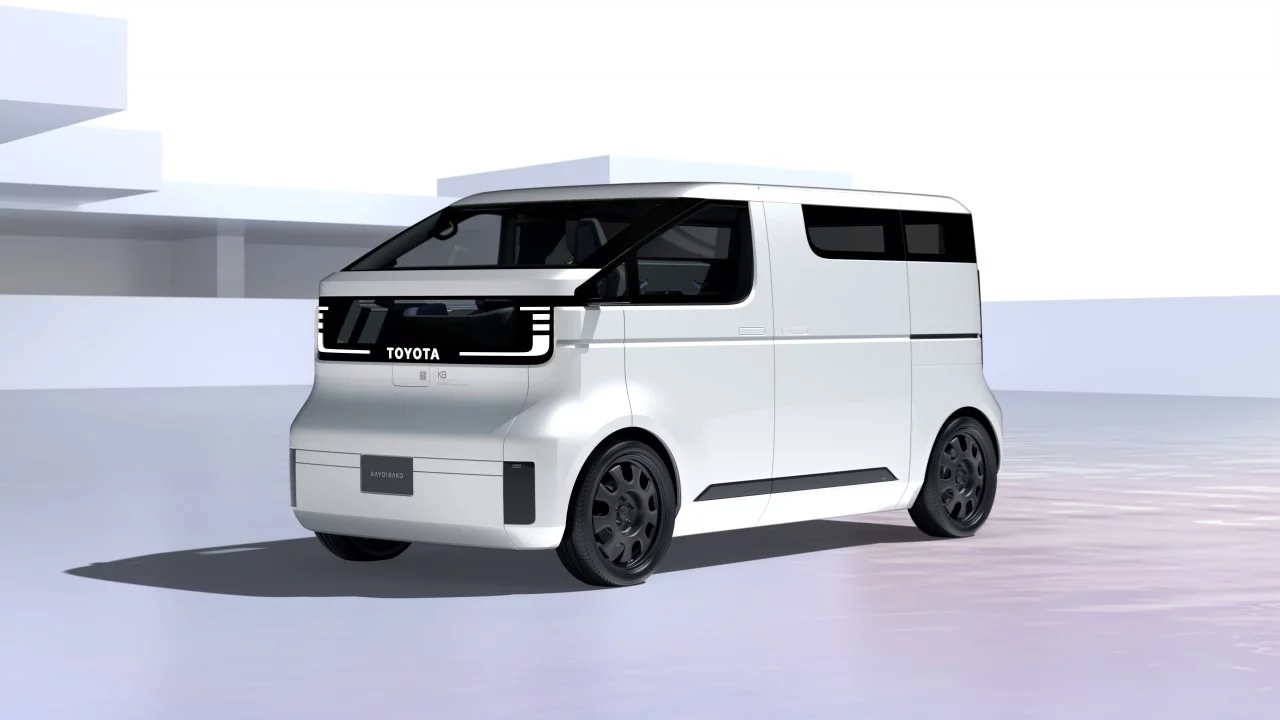 Elektryczny minivan Toyoty