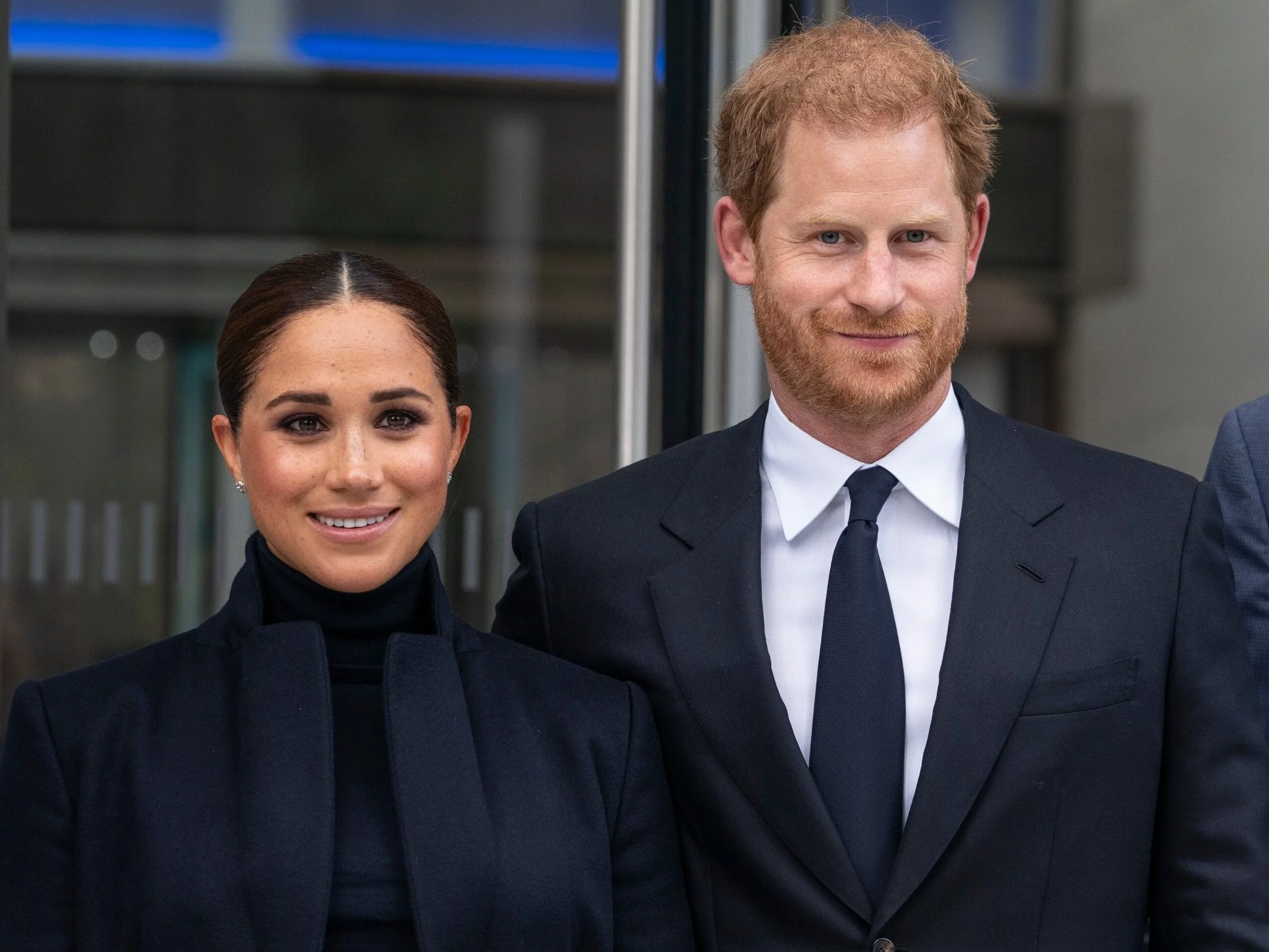 Książę Harry z żoną Meghan Markle