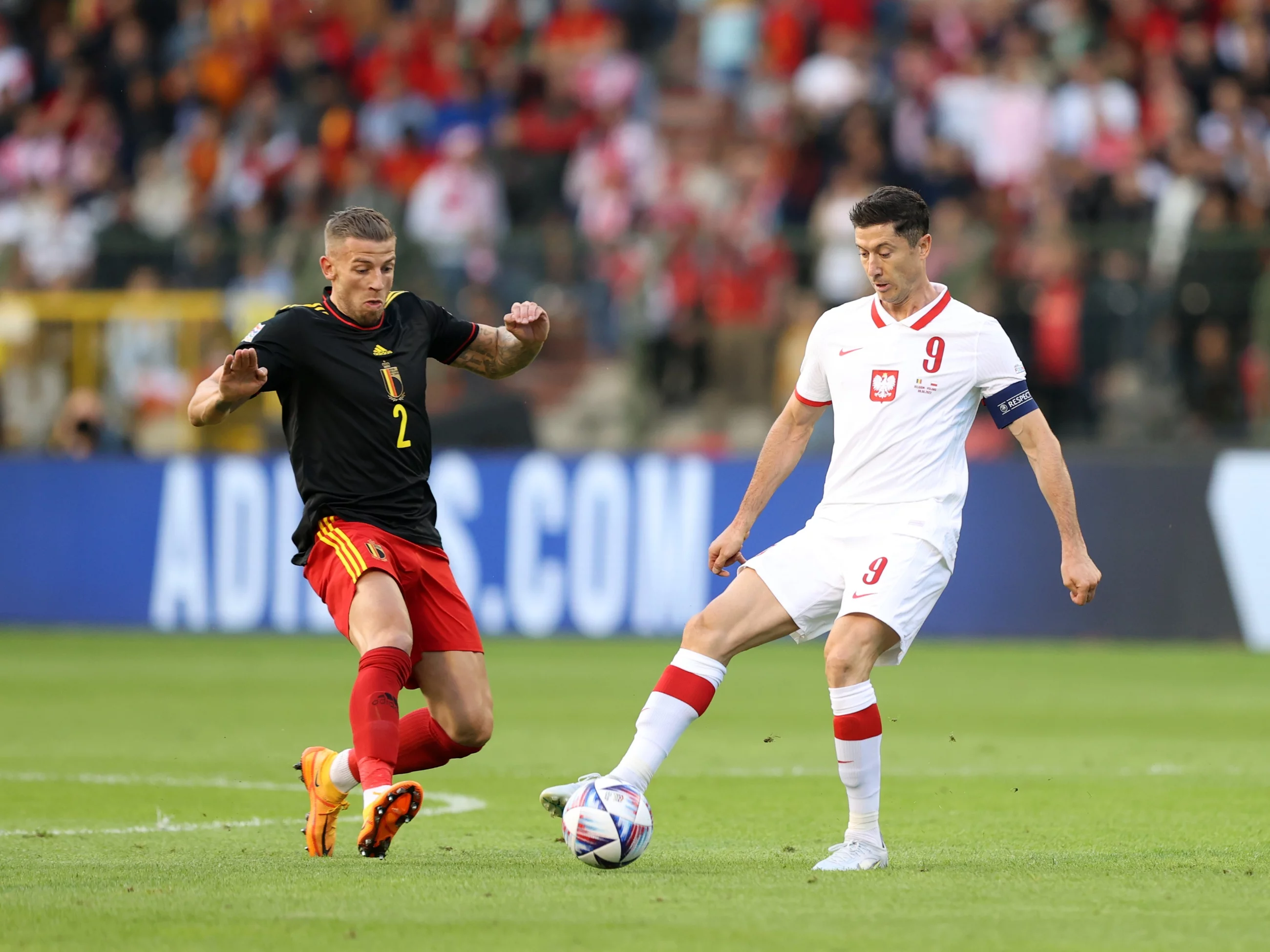 Robert Lewandowski i TOBY ALDERWEIRELD