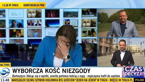 Materiał „Wyborcza kość niezgody” na TVN24