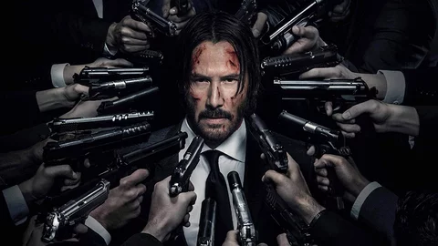 Kadr z filmu &quot;John Wick 3&quot;