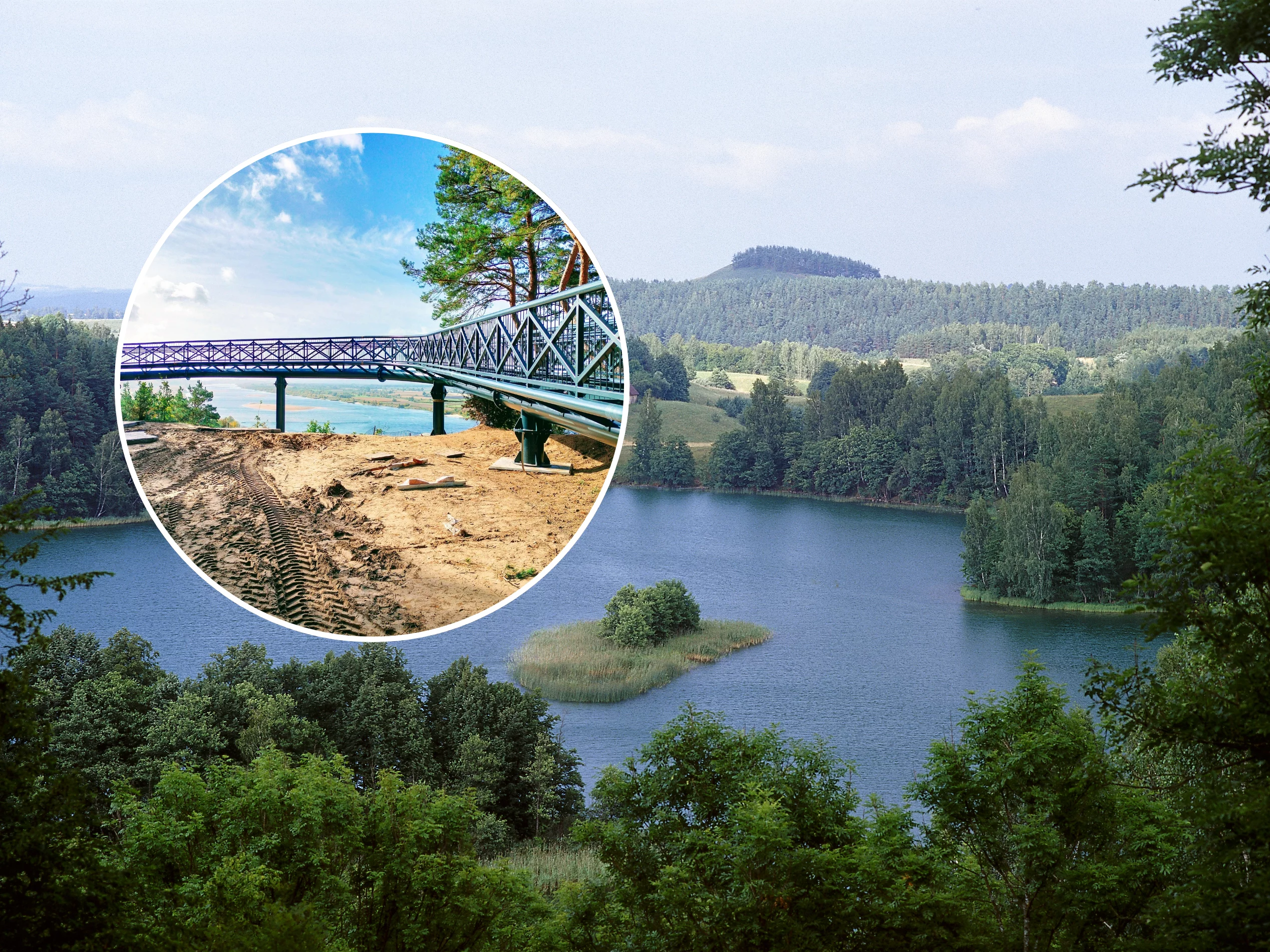 Park Krajobrazowy i platforma widokowa