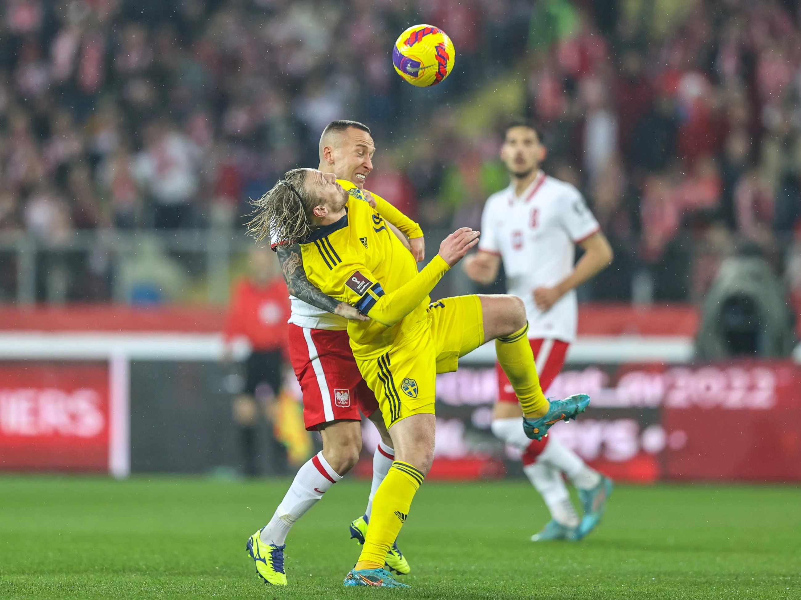 Jacek Góralski i Emil Forsberg