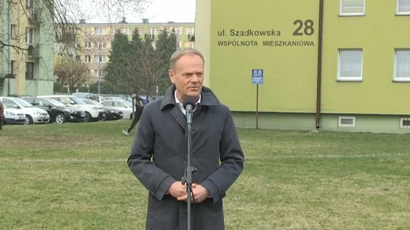 Donald Tusk w Zduńskiej Woli