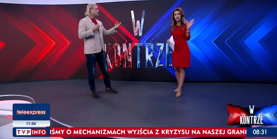 Kadr z programu „W kontrze”