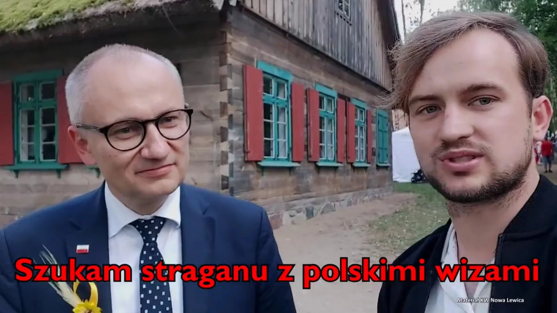 Błażej Poboży i Łukasz Michnik