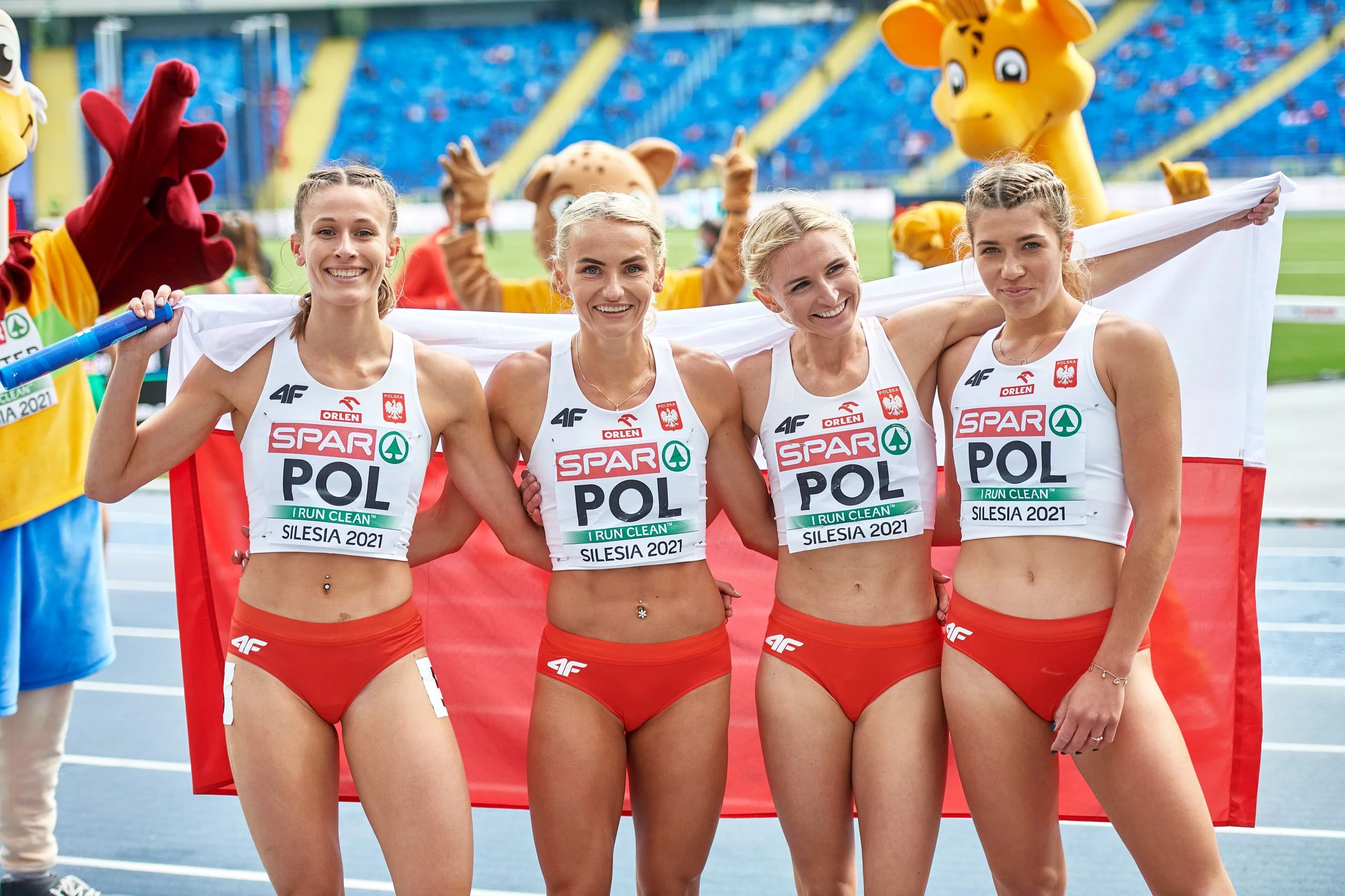 Natalia Kaczmarek, Justyna Święty-Ersetic, Małgorzata Holub-Kowalik i Kornelia Lesiewicz