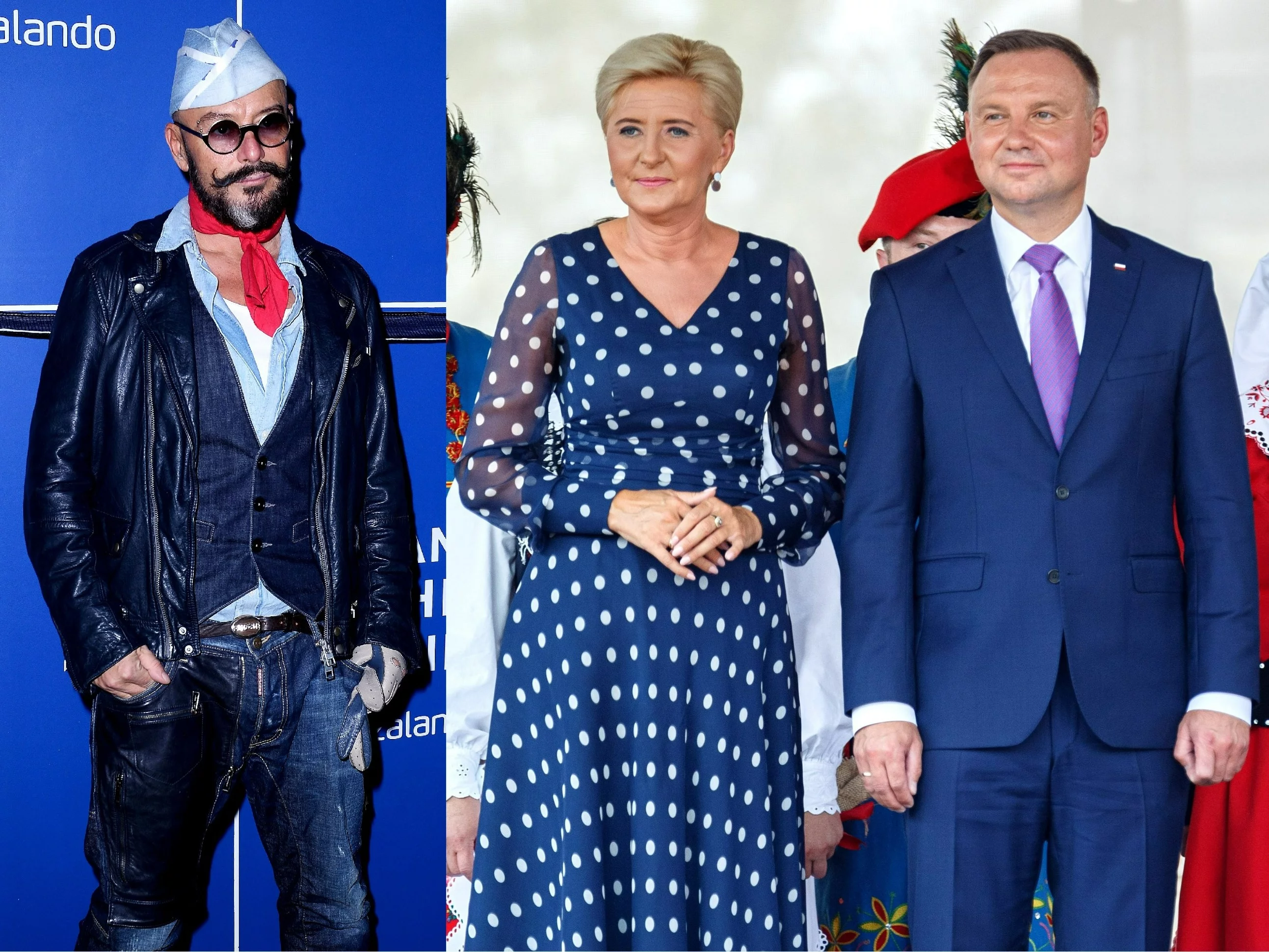 Tomasz Jacyków, Agata Duda i Andrzej Duda